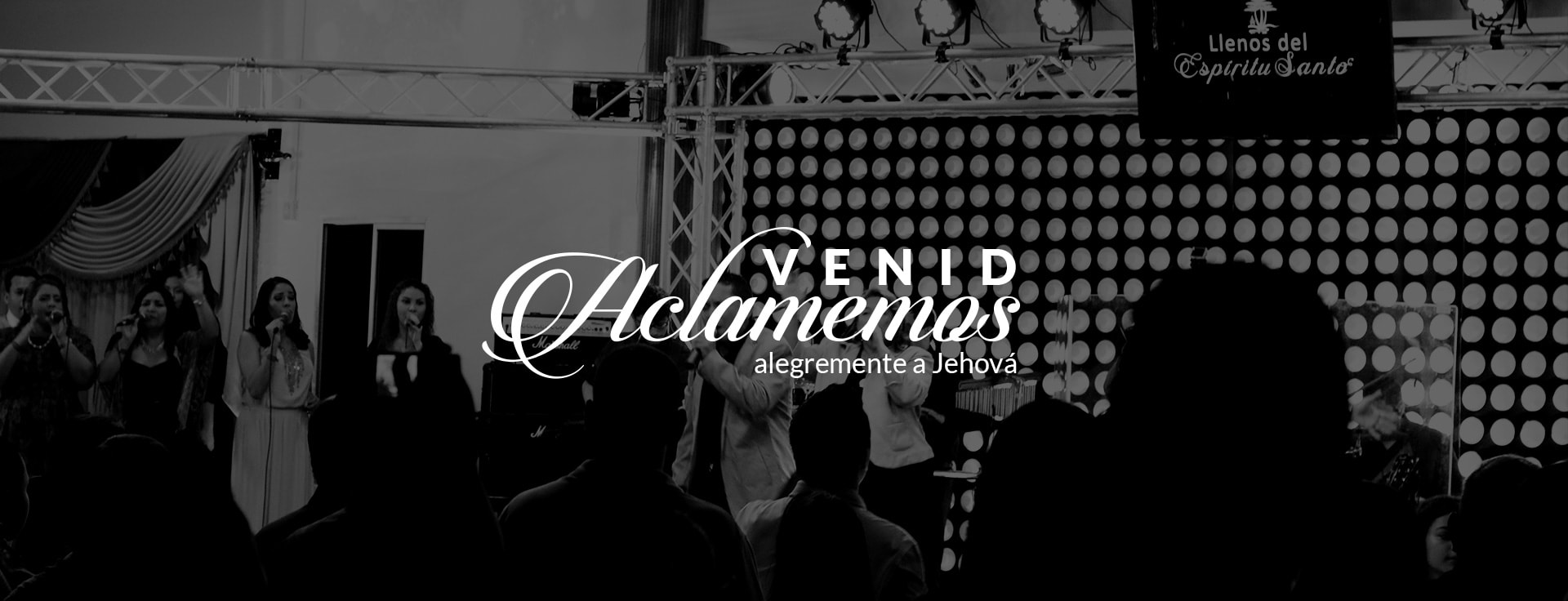 Venid aclamemos al Señor